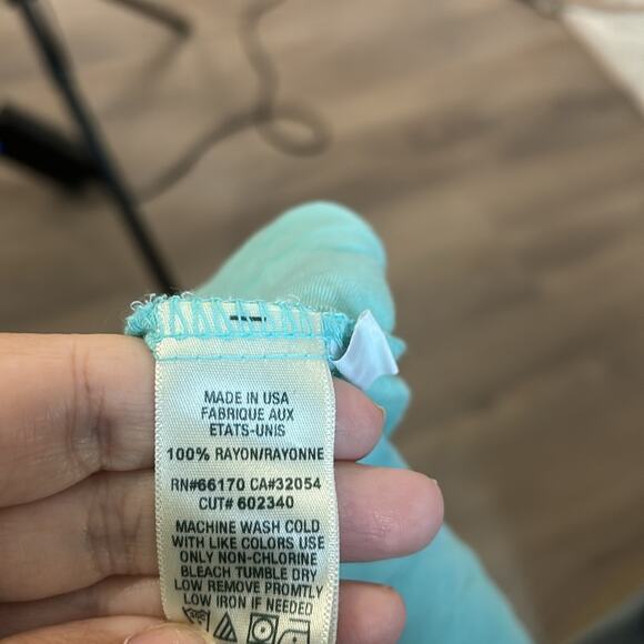 Cloth & Stone Teal Lightweight Oversized Top Size Medium - Picture 6 of 7